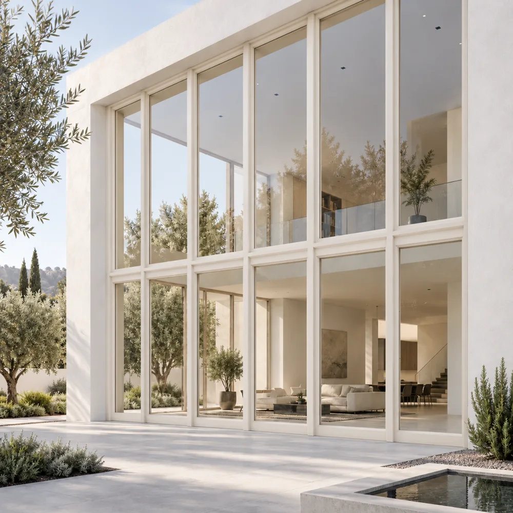 Curtain Wall Window Systems · W140: traditional framing