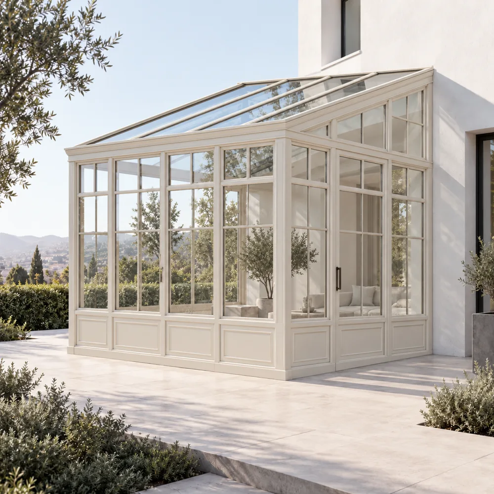 Custom Sunrooms: traditional framing