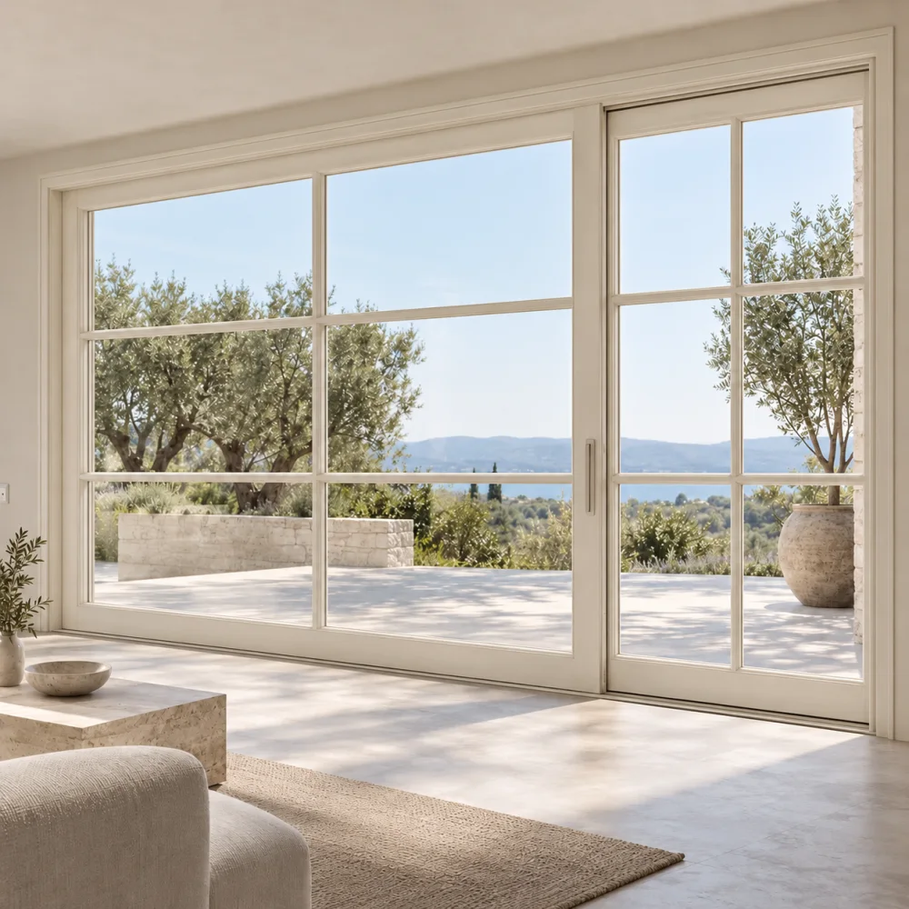 Lift-and-Slide Doors · W135 Series: traditional framing