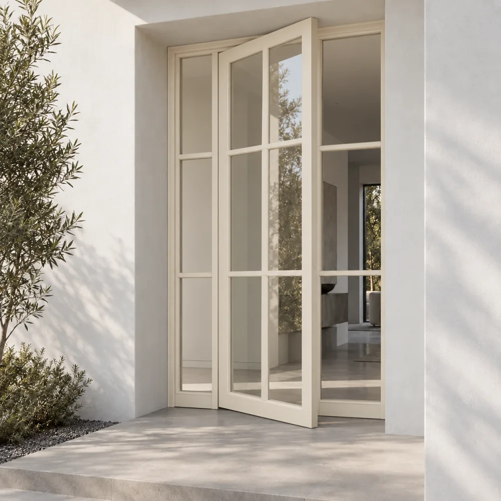 Pivot Doors · W135 Series: traditional framing