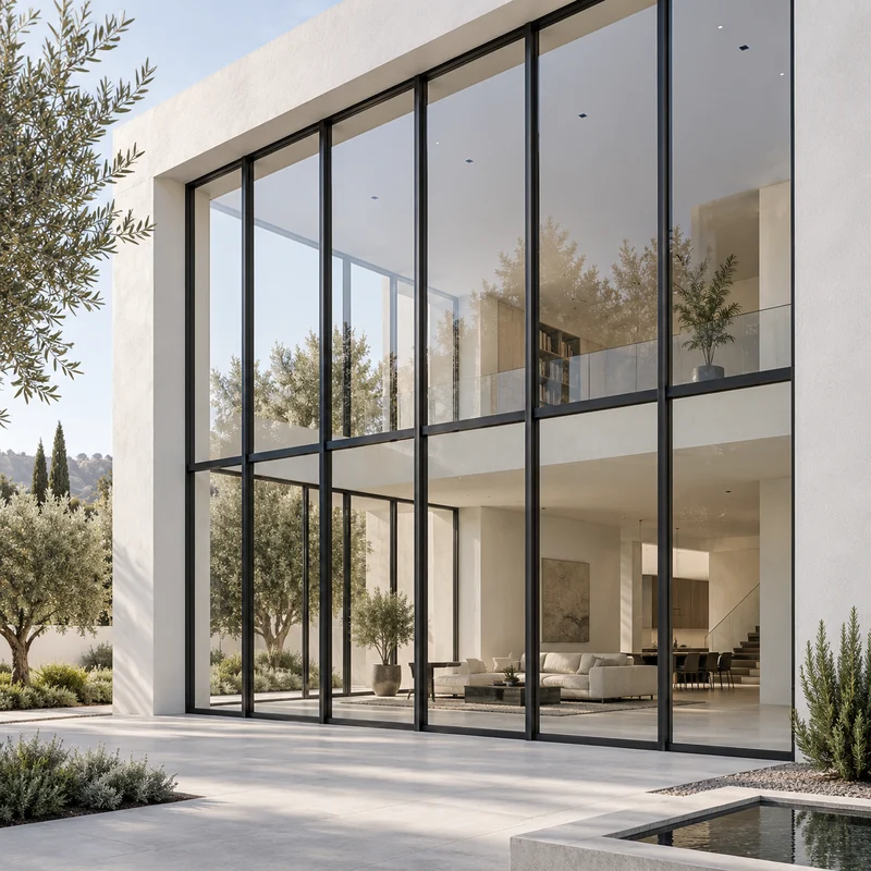 curtain wall window systems